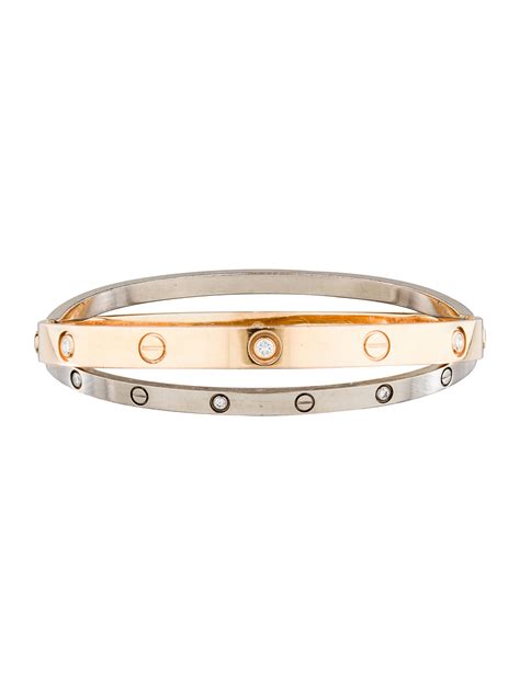 two tone cartier bracelet